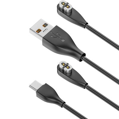 Магнитный зарядный кабель USB/Type-C для Aftershokz Aeropex AS800 для Shokz OpenRun Pro/OpenRun/OpenRun Mini/OpenComm
