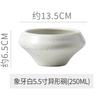 Japanese Vintage Stoneware Bowl Creative Tall Fruit Dishes Ceramic Rice Salad Dessert Bowl Kitchen Spice Plate Kitchen Tableware