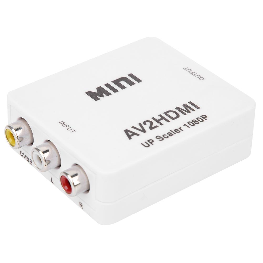 AV в 1080P 60 Гц Выходной Адаптер Высокой Четкости Видео Конвертер с USB-Кабелем