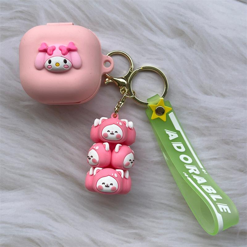 For Samsung Galaxy buds1/1pro Bluetooth Headset Case Couple Cartoon Silicone Soft Case