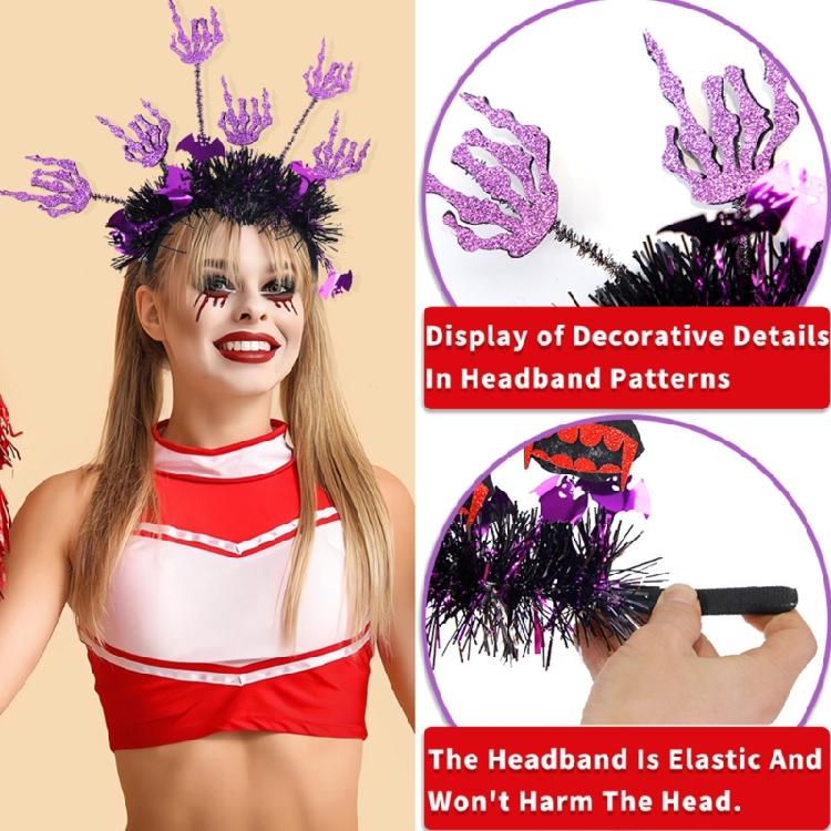 Multifunctional Stylish Hair Band Washing Face Headdress Comfortable Hair Rings for Halloween Celebrations and Seasonal