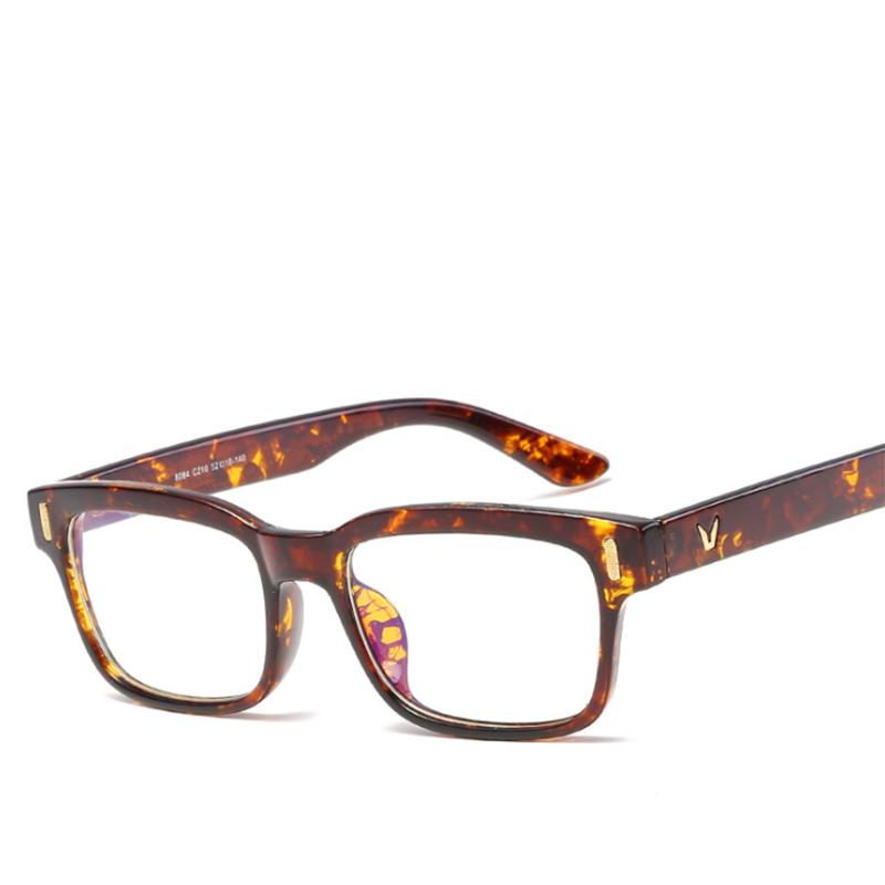 -0.5 -0.75 -1.0 To -6.0 Prescription Eyeglasses 1.56 Aspheric Lens Myopia Glasses For Unisex Literary Student Diopters Glasses