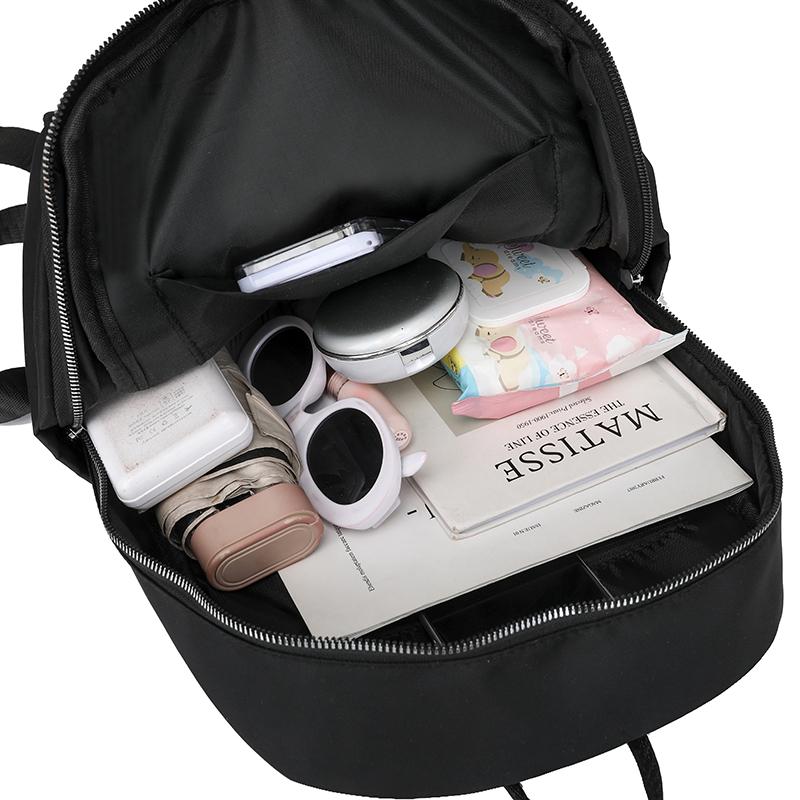 Женский однотонный рюкзак для школьников, дорожный рюкзак