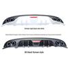 Hyundai Elantra Rear Diffuser Four-Outlet Bumper Lip Decoration