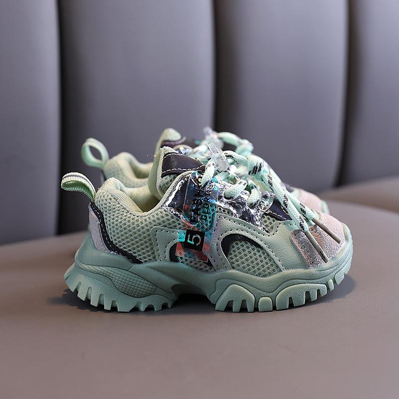 Весенне-осенняя детская обувь, детские повседневные кроссовки для маленьких мальчиков и девочек, дышащая мягкая нескользящая спортивная обувь для бега