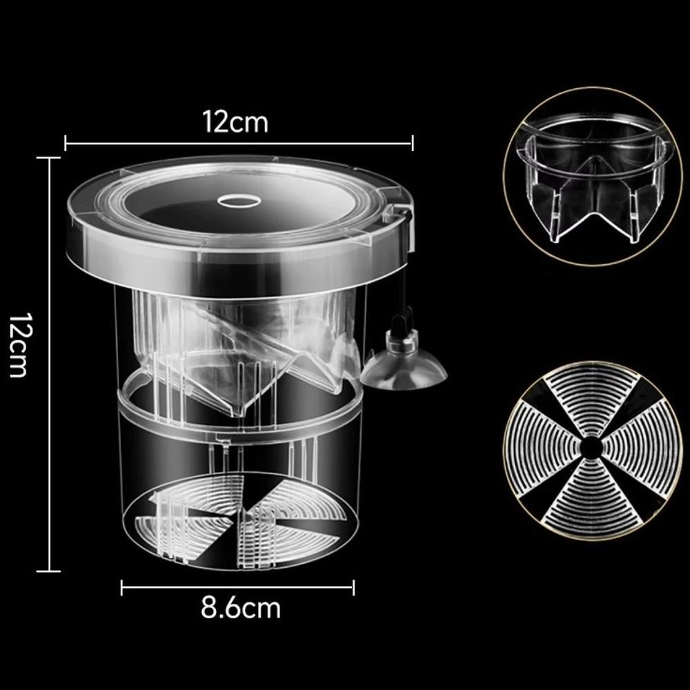 Transparent Aquarium Breeder Box Shrimp Guppy Fish Tank Incubator for Aquarium Hatchery Accessory