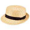 Colette Centerfold Hat Straw Hat Mannish Casual Brim Made In (Tanaka Hat) (Colette) Boat-Can-shaped 57.5cm Women's (Ribbon Women's Women's Boat-Can