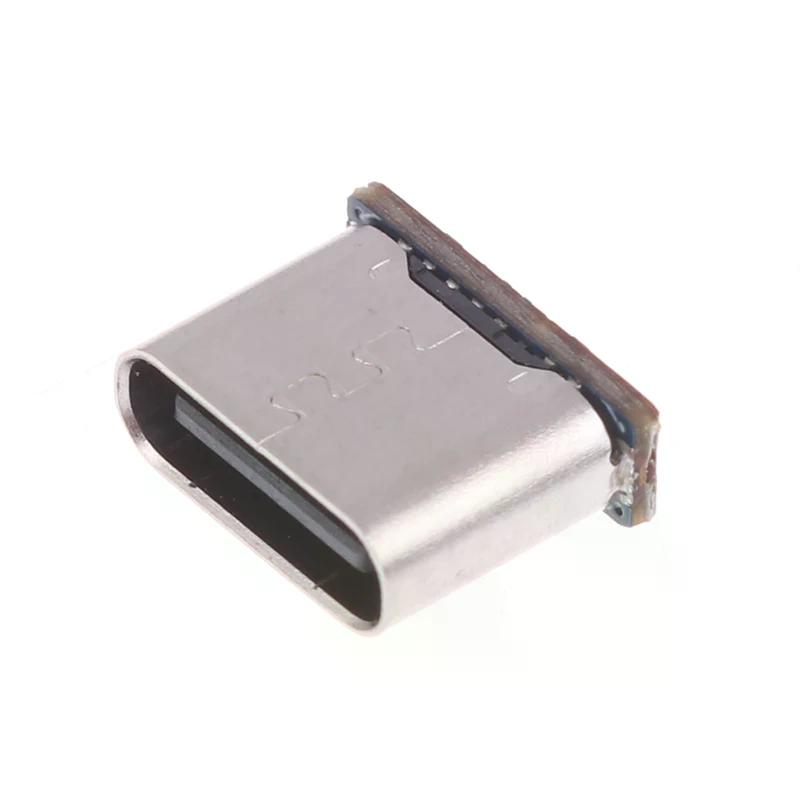 Разъем Type-C Female, Гнездо Type C Female 5-контактное, SMD SMT, Розетка Type-C, Порт для зарядки, Универсальный Micro USB и Mini USB