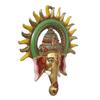 Colorful Metal Sun Ganesha Wall Hanging- Lord Ganesha Statue Wall Art- Decorative Showpiece for Wall Decor- Diwali Decoration Items