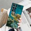 Чехол для телефона Funda для Samsung Galaxy S26 Ultra S23 S21 FE Note 20 8 9 10 S24 S20 Ultra S25 Plus S10 S9 Морская Черепаха