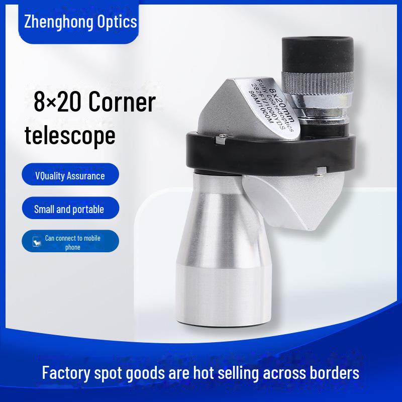Компактный 8x20 HD высокомощный уличный монокулярный телескоп