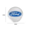 Новая автомобильная наклейка 2026 Ford New 2025 Горячая 4 шт. Наклейки на колеса автомобиля 56 мм Декаль на центральную крышку ступицы автомобиля Для Ford ST Line Focus Mustang Fie