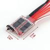 Bidirectional Brushed ESC Controller High Efficiency Multi-level Current Adjustment Bidirectional Brushed ESC For RC Models For