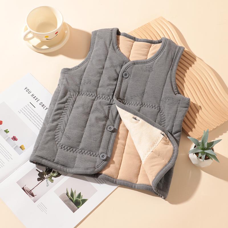 Men and Women's Warm Vest with Camisole