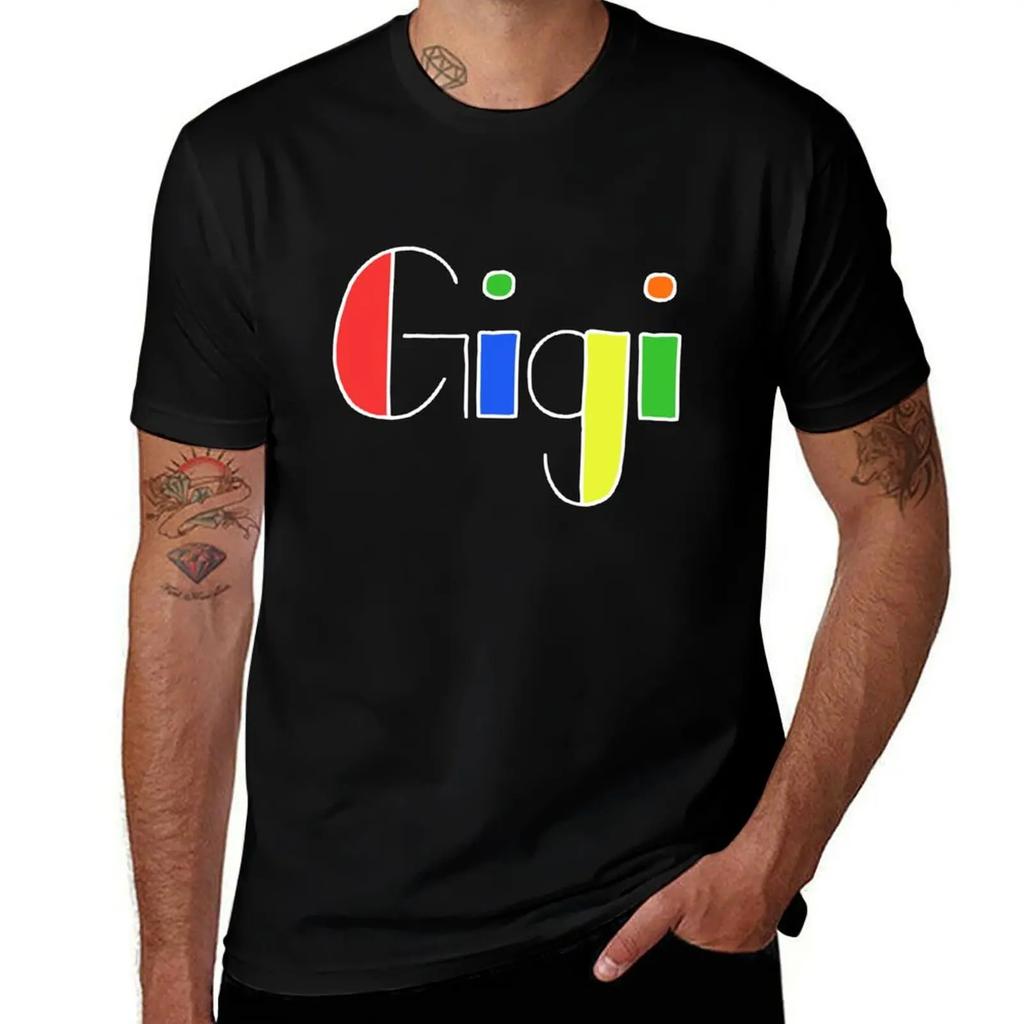 Gigi T-Shirt customizeds custom t shirt sports fans cotton graphic tees T-shirt men