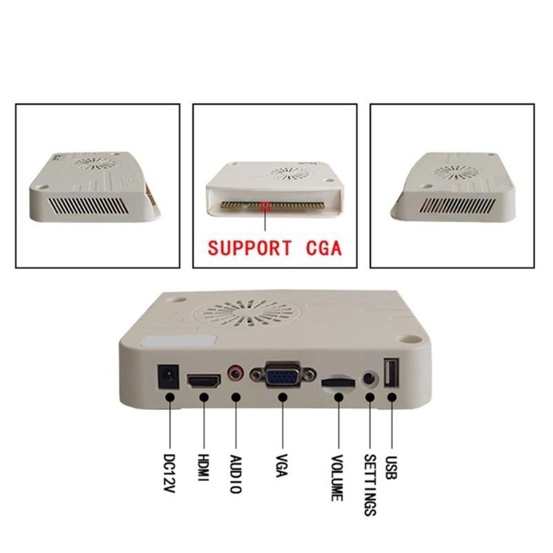 Мульти-игровая плата для видеоигр 1280x720P Jamma с VGA-выходом Системы ретро-игр Поддержка 4 игроков
