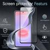 3x Verre Trempé Intégral pour Samsung Galaxy A37 5G - Protection avec Bord Noir Anti-Rayures