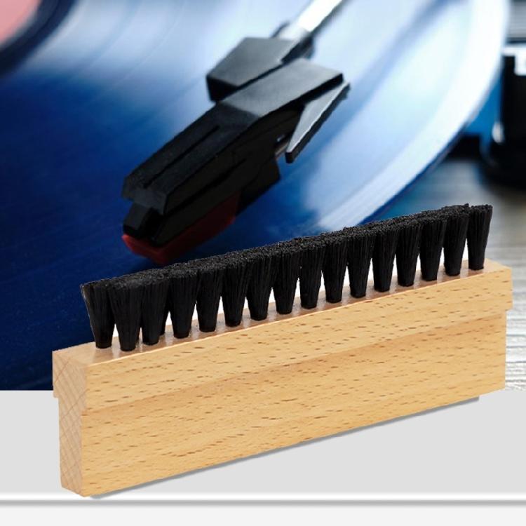 Портативный набор для чистки виниловых пластинок 7 в 1 с микрофибрами, бархатными щетками, воздуходувкой, 60 мл моющего средства для оптимального ухода за пластинками