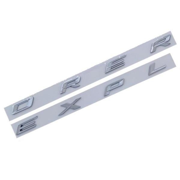 1 комплект OEM для Ford Explorer Буквы Капот Багажник Задняя дверь Эмблема Значок ТАБЛИЧКА Наклейки 8 Букв