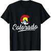 Колорадо Винтаж Скалистые горы Подарочная футболка Футболка