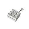 DIY Keyboard Fidget Toy 4/9Keys Button Finger Clicker Toys Finger Fidget Clicker Keychain  Adult