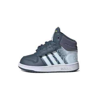 Кроссовки для скейтбординга Neo Hoops Mid 2.0 I TD, средняя высота, сине-белые, для младенцев и малышей FW4925