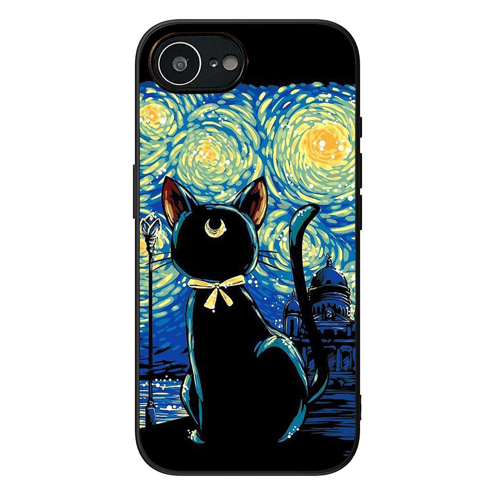 Мягкий чехол для телефона Samsung Galaxy S25 S24 S23 FE Plus Ultra S7 Edge A16 A15 5G s25+ Чехол S-Sailors Аниме Девушка Луна Корпус
