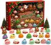 2026Christmas Squishy Advent Calendar , Fidget Countdown Calendar Surprises Sensory Fidget for Adult Christmas Party Favors Gift