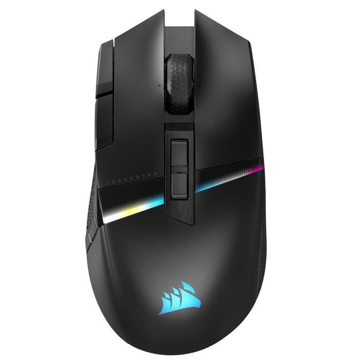 Игровая мышь - CORSAIR - DARKSTAR RGB Беспроводная - 15 программируемых кнопок - Оптическая - Черная