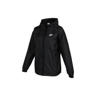 Nike Легкая дышащая повседневная спортивная куртка с тканым капюшоном, женские куртки черного цвета DD5853-010