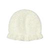 SUNLOVE Твидовая вязаная панама цвета слоновой кости