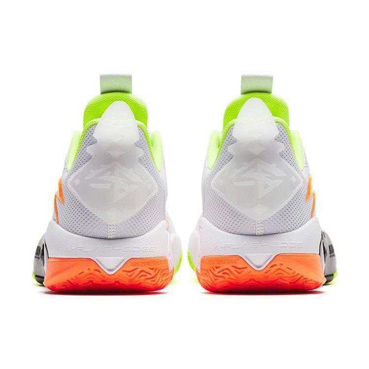 Anta Мужские кроссовки Shock Wave 5 Team Saltation Белый Зеленый 112331611-7