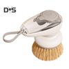 Large Soap Dispensing Dish Brush Ergonomic Handle Soap Dispensing Dish Scrubbing Tool Kitchen Cleaning Tool