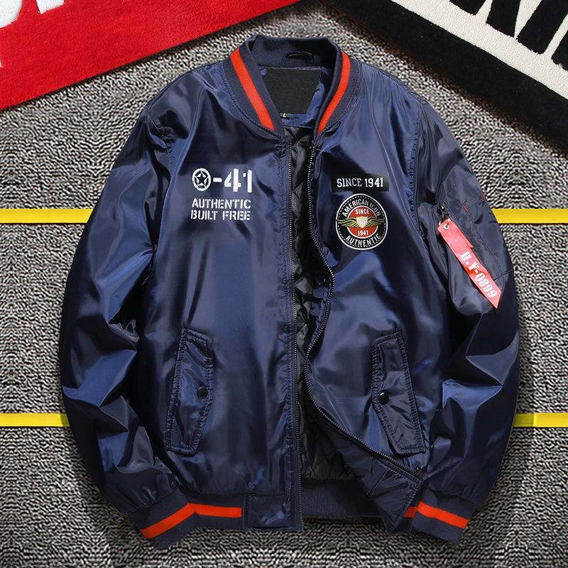 Мужская куртка осенне-зимняя утепленная мужская куртка Thermal Pilot Baseball Jersey