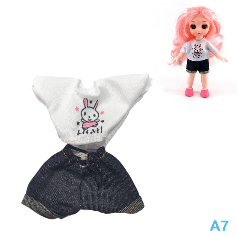 Кукла 16 см, повседневная одежда принцессы, аксессуары для костюма