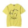 Funny Horse And Girl You Are My Happy Place Print T-shirts Summer Short Sleeve Tee Shirts For Women Round Neck Ladies Personalized Tops