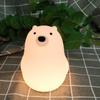 Fromseed Ночной Светильник Белый Медведь Лампа Милый Аккумуляторный Таймер Грудное Вскармливание Светильник Стильный Белый Силикон