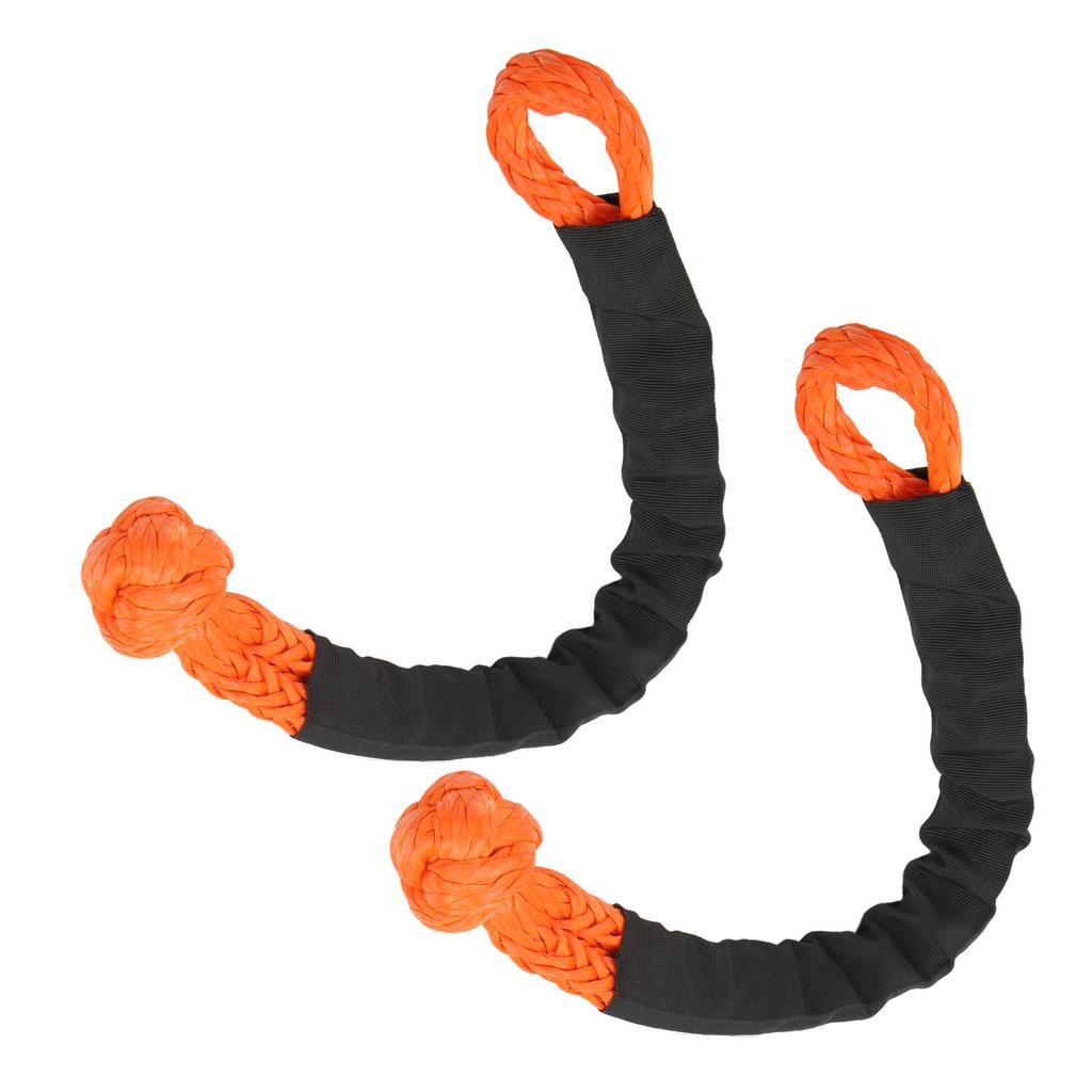 2 шт. Синтетическая мягкая скоба прочность на разрыв 21 тонна гибкая легкая веревочная скоба для грузовика