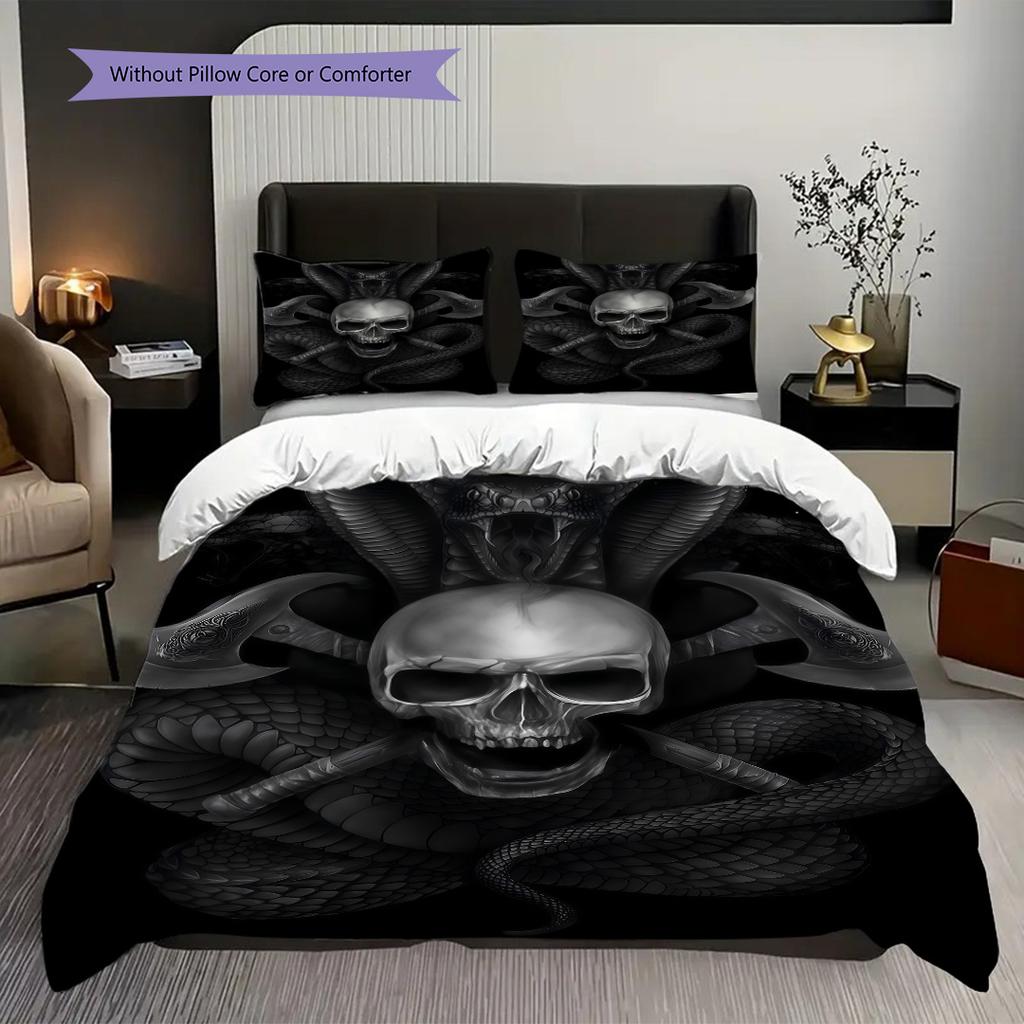 Night Rider Motorcycle Artwork Bedding 1 Duvet Cover 2 Pillowcase Without Core Bedding Set Duvet Cover And Pillowcase