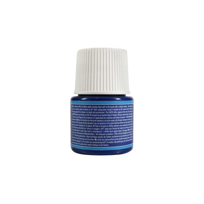 Peinture tissu - PéBéo - Sétacolor - Effet daim - Marine - 45 ml