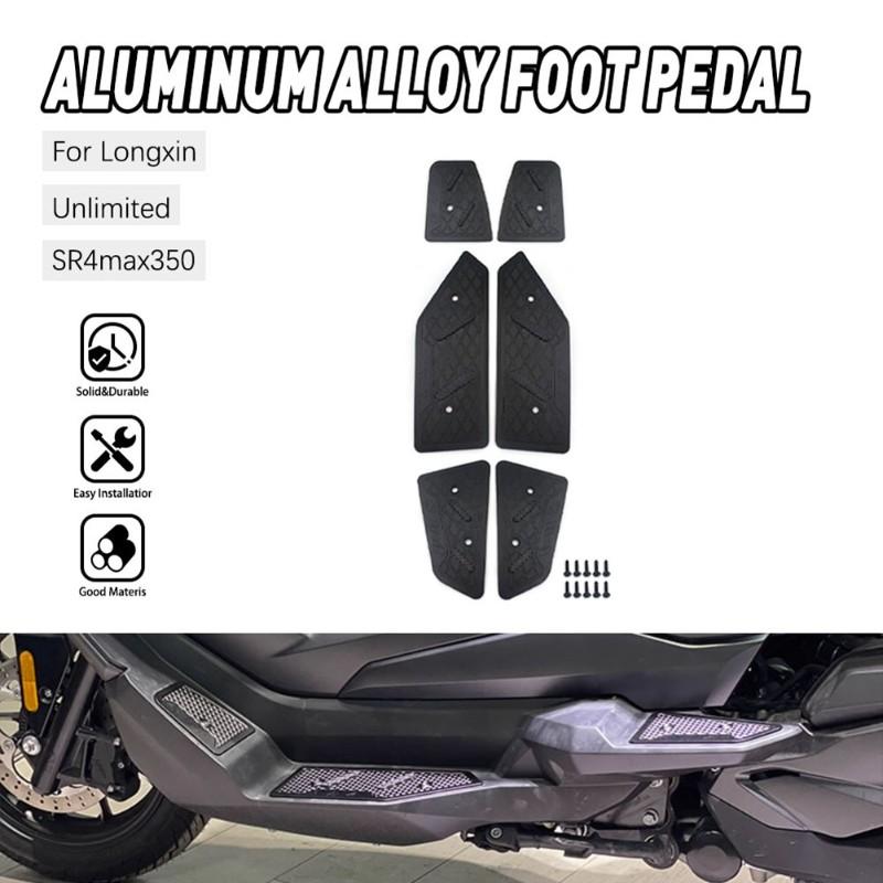 Aluminum Alloy Rest Motorcycle Foot Pegs For VOGE SR4 MAX 350 Footrest Pedals Accessories