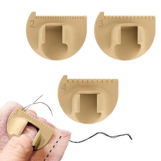 3 шт. нескользящий швейный шаблон DIY руководство по шитью инструменты многоцелевой компактный дизайн портативный швейный шаблон набор