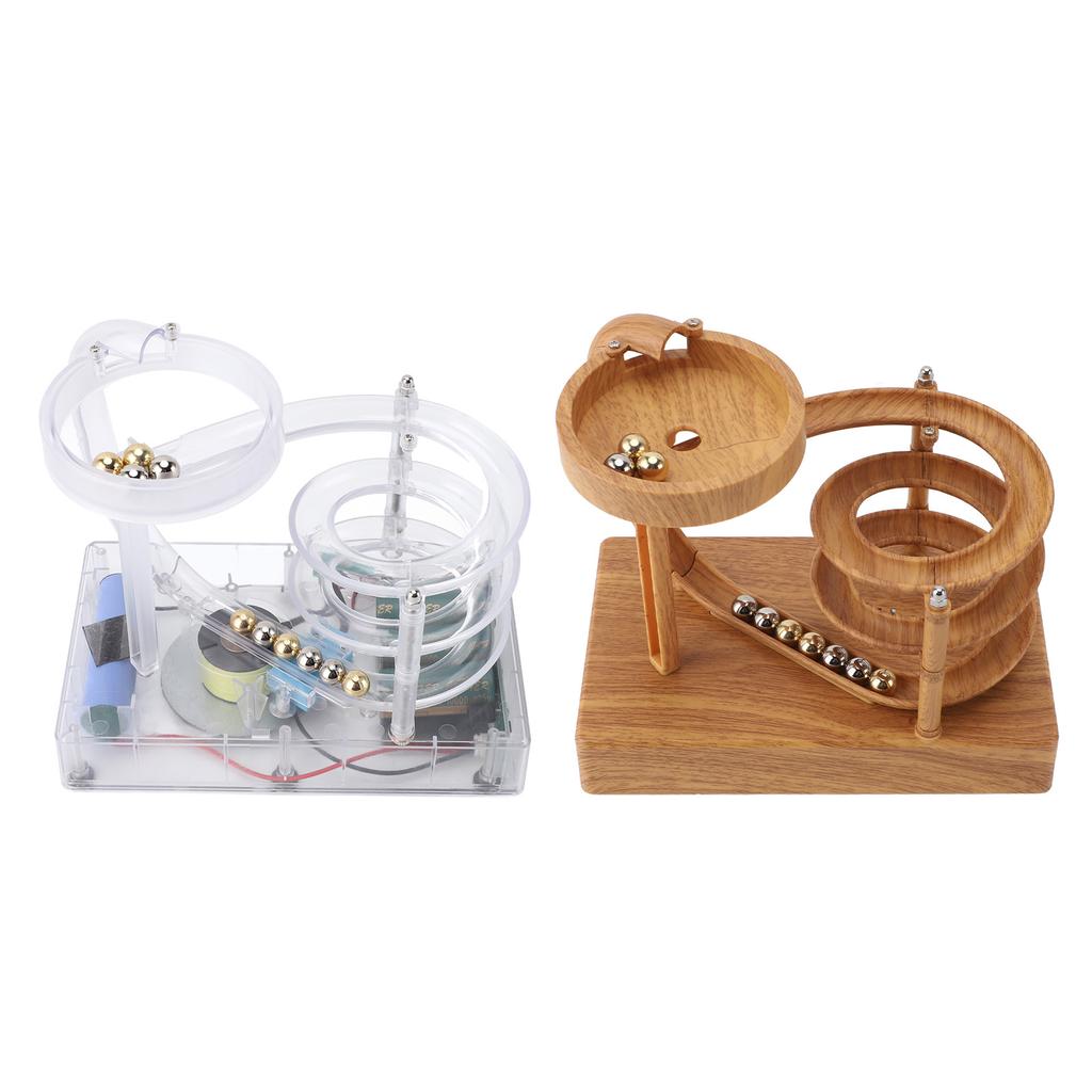 Кинетическое искусство Вечный двигатель Машина Украшение Стола Нон-Стоп Катящийся Шар Игрушка Наука Физика Гаджет 