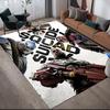 Suicide Squad Anti-Slip Floor Mat, Rectangular Carpet for Living Room & Game Zone