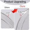 Air Fryer Universal Accessories Metal Oven Air Fryer Racks For Baking Stackable Grill Skewer Rack Fit All Airfryer 4.2Qt - 5.8Qt