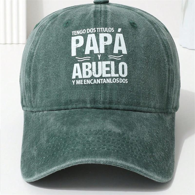 Letter print baseball hat European and American fashion versatile simple male and female couples student chic Japan and South Korea