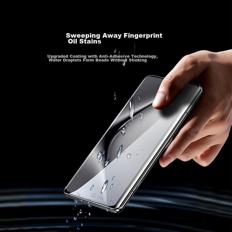 Curved Hydrogel Film for Honor Magic 6, Non-Tempered Glass Screen Protector, Full Coverage, No Holes, HD Clear, Smooth Protective Film, 2 Pieces
