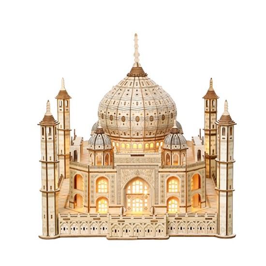 Different Exploration Life DIY Wood Puzzle Persian Palace of Love Taj Mahal, Korean Popular Puzzles