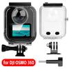 Водонепроницаемый чехол-аксессуар для DJI OSMO 360, защитный корпус для подводного плавания, рамка для спортивной камеры, защитный чехол