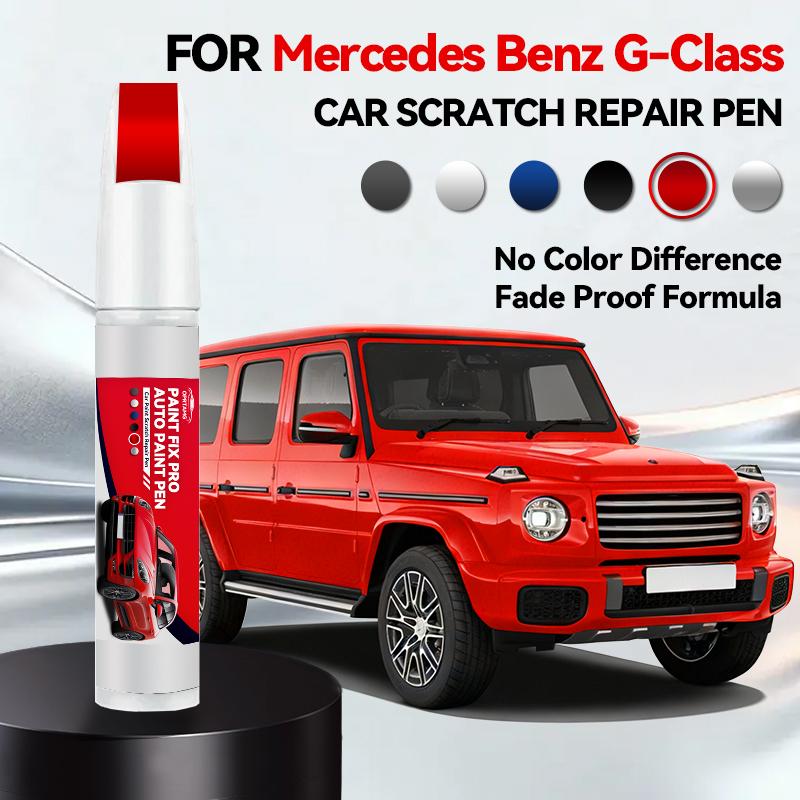 For Mercedes Benz G-Class 1990-2026 Paint Repair Pen Touch Up Scratch Remover Auto Accessories Black White Silver Gray Blue Red